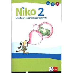 预订不退不换德语 Niko Sprachbuch 2 - Arbeitsheft in Schulausgangsschrift Klasse 2[9783123108631]