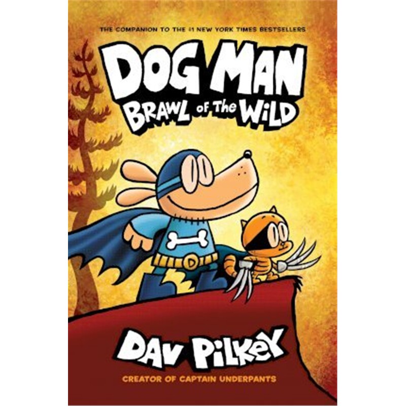 预订不退不换Dog Man 6: Brawl of the Wild PB