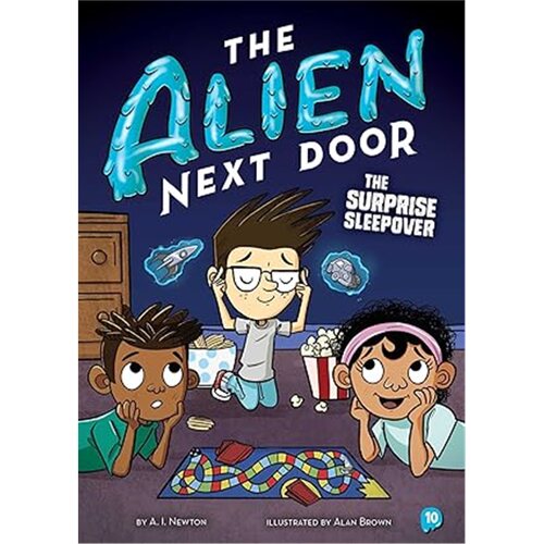现货 隔壁的外星人 The Alien Next Door 10: The Surprise Sleepover[9781499813654] 儿童读物