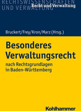 预订【德语】 Besonderes Verwaltungsrecht:nach Rechtsgr