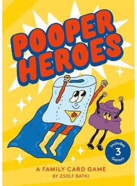预订Pooper Heroes:A Family Card Game