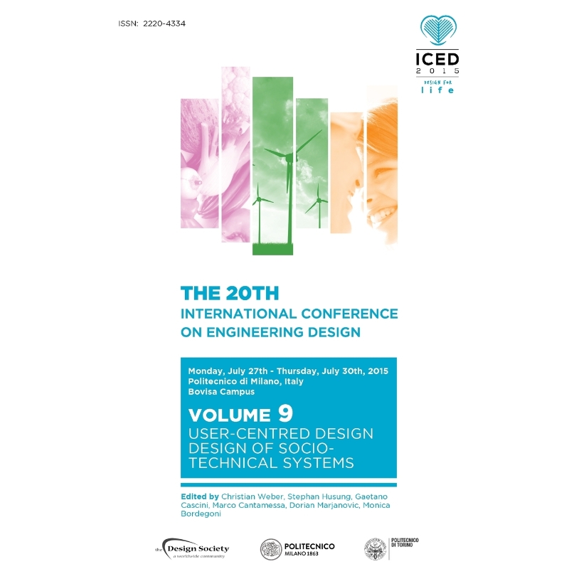 按需印刷Proceedings of the 20th International Conference on Engineering Design (ICED 15) Volume 9[9781904670728]