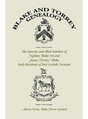 按需印刷Blake and Torrey Genealogy[9780788416125]