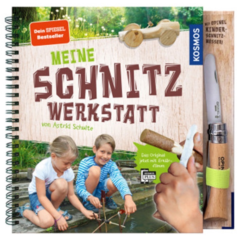 预订【德语】Meine Schnitzwerkstatt, m. Opinel Kinderschnitzmesser[9783440163795]