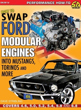 按需印刷How to Swap Ford Modular Engines into Mustangs, Torinos and More[9781613255780]