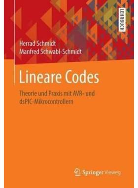 预订【德语】 Lineare Codes:Theorie und Praxis mit AVR- und dsPIC-Mikrocontrollern