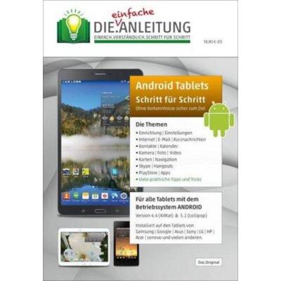 预订不退不换德语 Die.Anleitung Android Tablets Schritt für Schritt:Ohne Vorkenntnisse sich