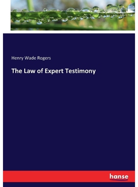 按需印刷The Law of Expert Testimony[9783744675369]