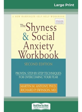 按需印刷  The Shyness & Social Anxiety Workbook
