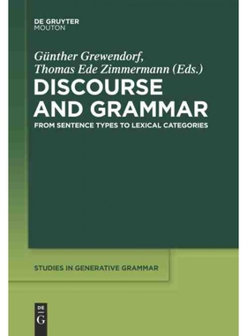 按需印刷不退不换DGYT Discourse and Grammar[9781614512158]