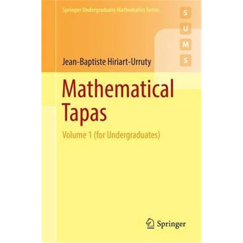 预订Mathematical Tapas:Volume 1 (for Undergraduates)