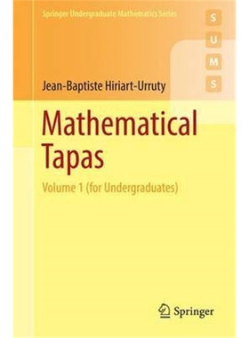 预订不退不换Mathematical Tapas:Volume 1 (for Undergraduates)