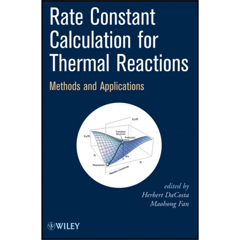 预订不退不换Rate Constant Calculation for Thermal Reactions[9780470582305]