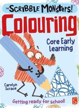 预订不退不换The Scribble Monsters!: Colouring