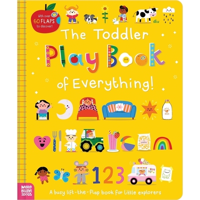现货 幼儿万物游戏书 The Toddler Play Book of Everything! 英文原版 上海外文 9781836422075
