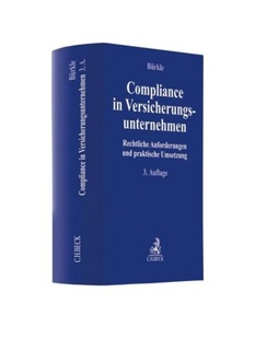 预订不退不换德语Compliance in Versicherungsunternehmen:Rechtliche Anforderungen und praktische Umsetzung
