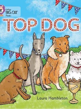 Top Dog 英文原版故事绘本 Collins Big Cat 柯林斯大猫 02A/Red A 红A 单本 赠音频 分级阅读