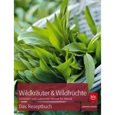 预订【德语】 Wildkräuter & Wildfrüchte Das Rezeptbuch:Sammeln und zubereiten Monat für