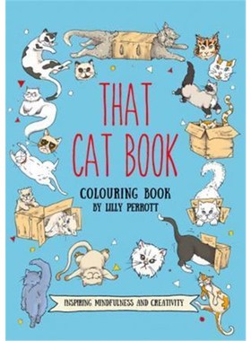预订That Cat Book Coloring Book:Inspiring Change Through Meditative Coloring