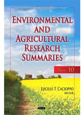 预订Environmental & Agricultural Research Summaries (with Biographical Sketches)