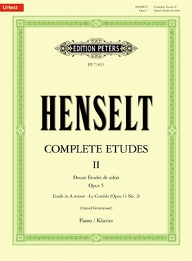 预订 音乐Complete Etudes for Piano, Volume II: Douze Et