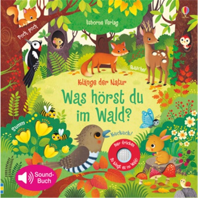 预订不退不换德语 Klänge der Natur: Was hörst du im Wald?, m. Soundeffekten[9781782328742]
