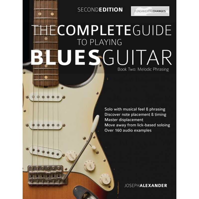 按需印刷不退不换The Complete Guide to Playing Blues Guitar Book Two - Melodic Phrasing[9781911267881]