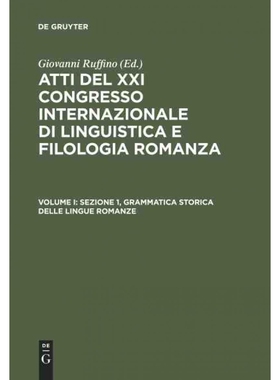 按需印刷不退不换DEG Sezione 1, Grammatica storica delle lingue romanze[9783484503618]