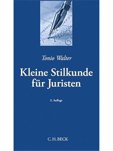 预订【德语】Kleine Stilkunde fUr Juristen