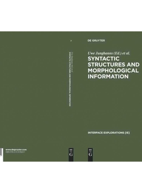 按需印刷DGYT Syntactic Structures and Morphological Information[9783110178241]
