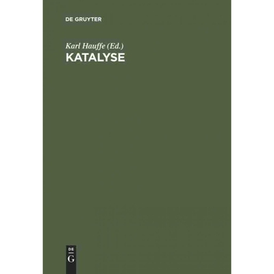 按需印刷不退不换DEG Katalyse[9783110046052]