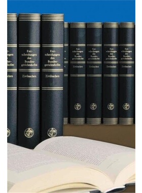 预订【德语】Entscheidungen des Bundesgerichtshofes in Zivilsachen BGHZ