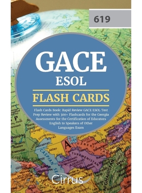 按需印刷GACE ESOL Flash Cards Book 2019-2020[9781635304008]