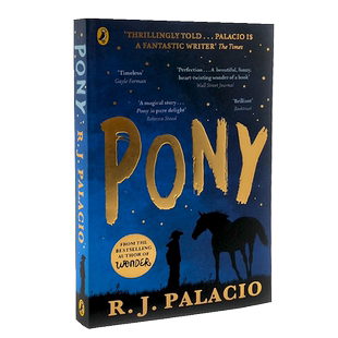 现货 2023新 Pony 英文原版 奇迹男孩作者新作 RJ Palacio帕拉秋青春儿童青少年读物 英语书籍可搭奇迹男生PENGUIN外文书店