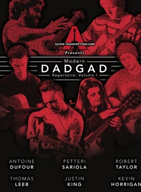 按需印刷Modern DADGAD Repertoire[9781365929250]