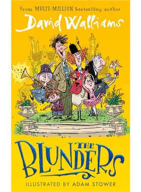 现货 The Blunders 愚蠢的错误  大卫·威廉姆斯 David Walliams 儿童读物 英文原版进口  Collins 平装