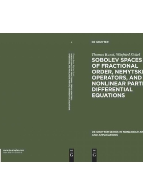 预订DGYT Sobolev Spaces of Fractional Order, Nemytskij Operators, and Nonlinear Partial Differential Equ