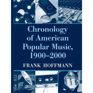 Popular Music 1900 预订Chronology 9780415977159 American 2000