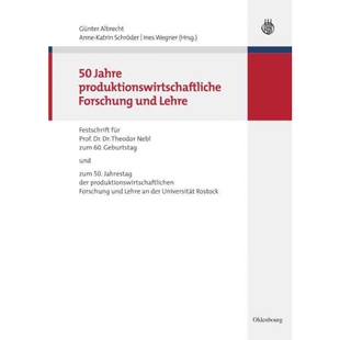 按需印刷DEG 50 Jahre produktionswirtschaftliche Forschung und Lehre[9783486590722]