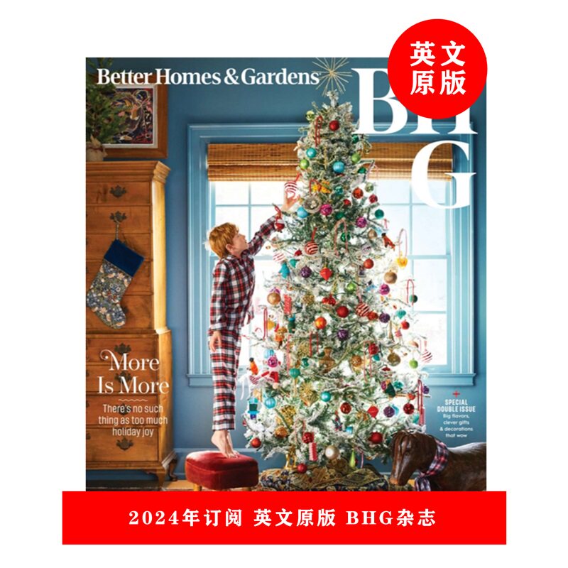 英文原版杂志 Better Homes&Gardens 一年订阅