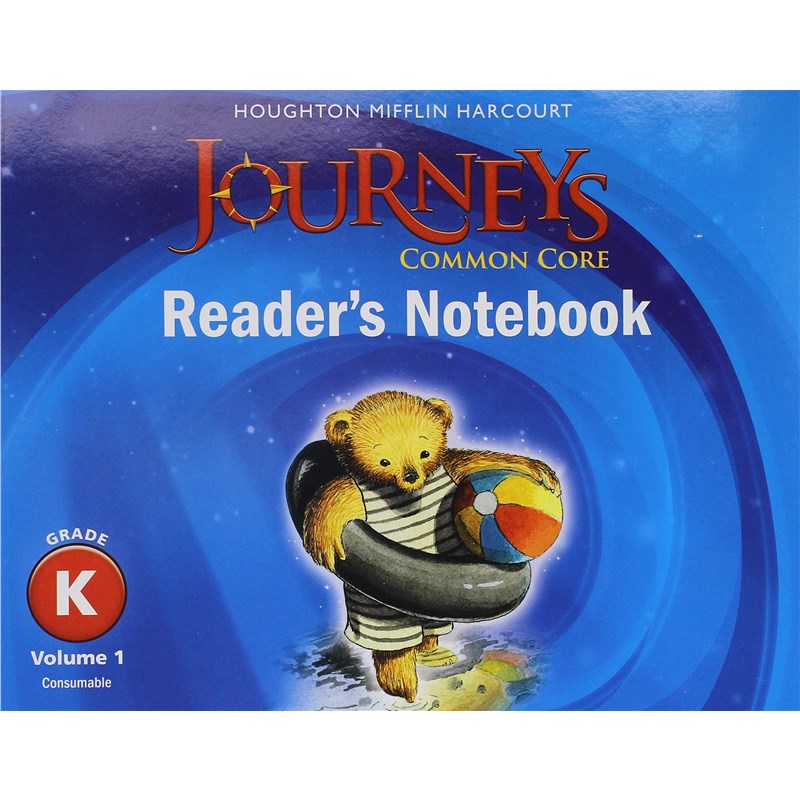 英文原版 Journeys: Reader's Notebook Volume 1 Grade 原版进口图书籍【上海外文书店】