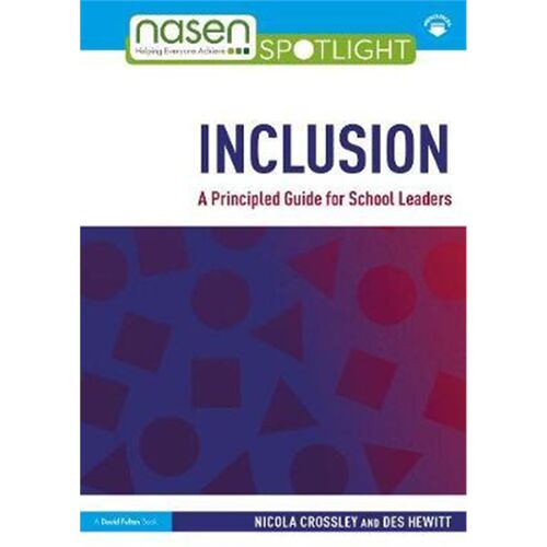按需印刷不退不换Inclusion: A Principled Guide for School Leaders[9780367345280] - 封面