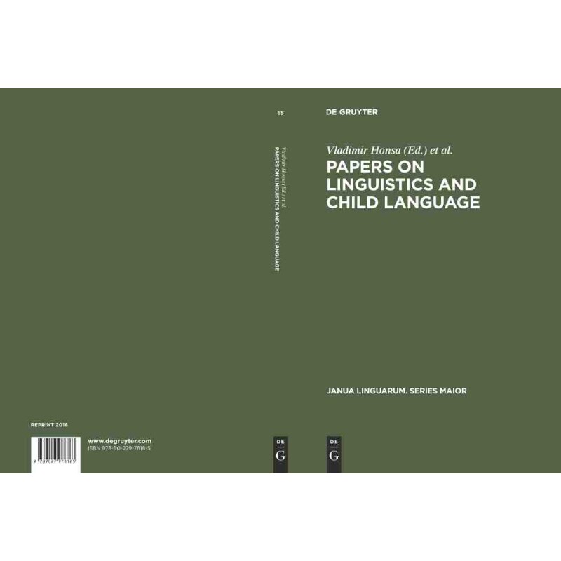 按需印刷不退不换DGYT Papers on Linguistics and Child Language[9789027978165]
