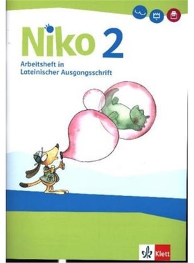 预订【德语】 Niko Sprachbuch 2 - Arbeitsheft in Lateinischer Ausgangsschrift Klasse[9783123108624]