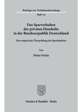 预订不退不换德语 Das Sparverhalten der privaten Haushalte