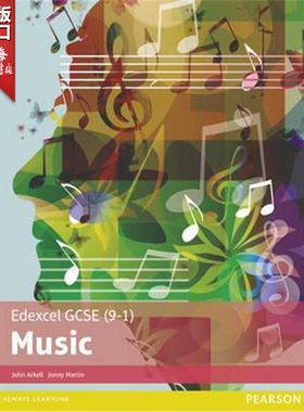预订不退不换 Edexcel GCSE (91) Music Student Book Edexcel GCSE（9-1）音乐学生用书