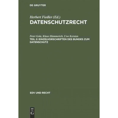 按需印刷DEG Einzelvorschriften des Bundes zum Datenschutz[9783112311141]