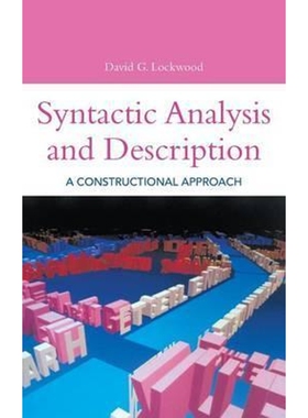 按需印刷不退不换Syntactic Analysis and Description[9780826455215]