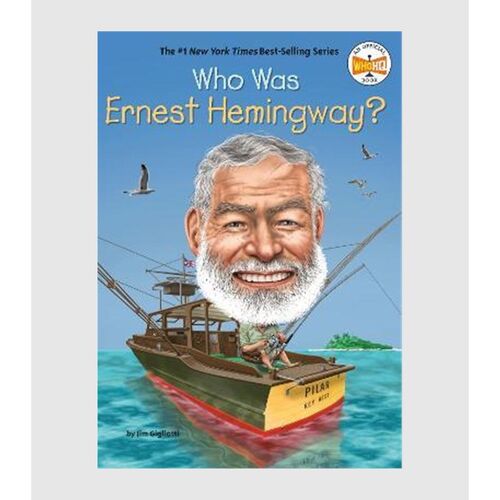 欧内斯特 海明威是谁？Who Was Ernest Hemingway? 英文原版  名人传记系列 中小学生读物 Who Was/Is 系列【上海外文书店】