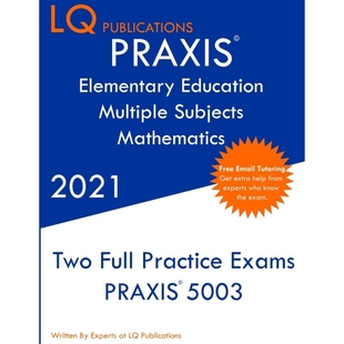 按需印刷PRAXIS Elementary Education Multiple Subjects Mathematics[9781649263629]
